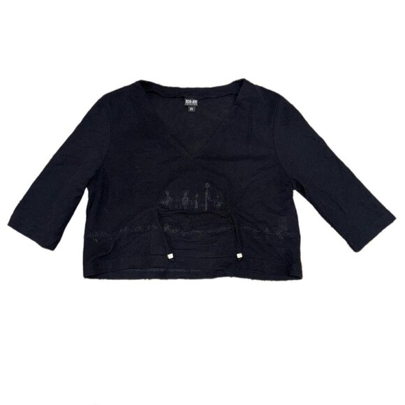 90's Biche De Bere Crop Top - Picture 1 of 3